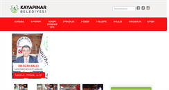 Desktop Screenshot of diyarbakirkayapinar.bel.tr